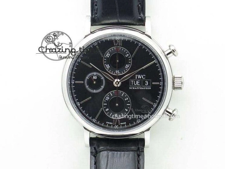 MIROTIME 0706 Pilot Chrono IW388003 Real Ceramic V6F 1:1 Best Edition On Black Nylon Strap A StreetReady 7284